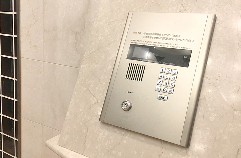 エントランスドア不良(開かない）、オートロック不良(ブザーの鳴り）